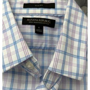 Banana Republic, Size S, Men’s Button Down Shirt, Slim Fit, Excellent Condition